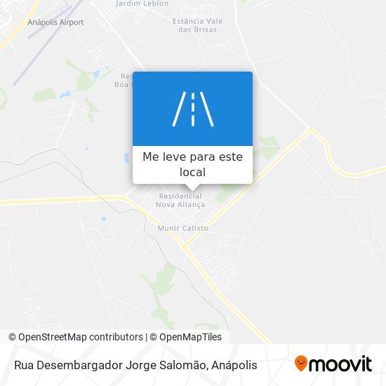 Rua Desembargador Jorge Salomão mapa