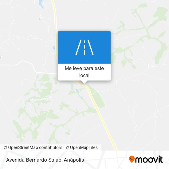 Avenida Bernardo Saiao mapa