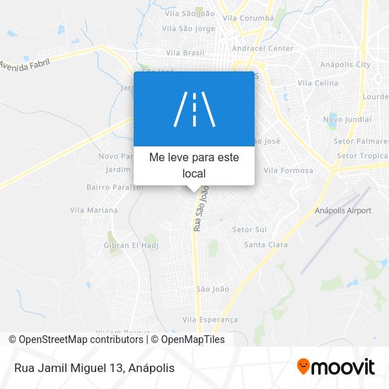 Rua Jamil Miguel 13 mapa