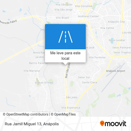 Rua Jamil Miguel 13 mapa