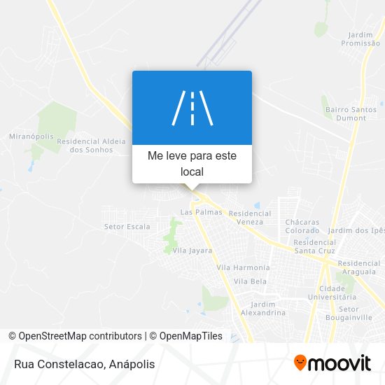 Rua Constelacao mapa