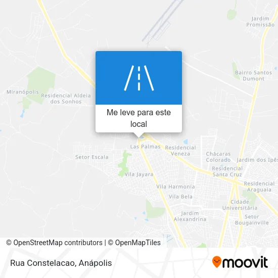 Rua Constelacao mapa