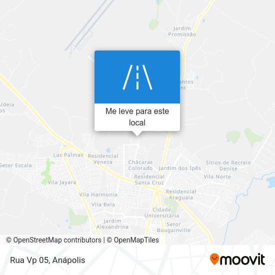 Rua Vp 05 mapa