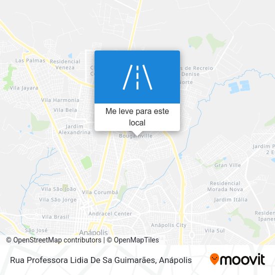 Rua Professora Lidia De Sa Guimarães mapa