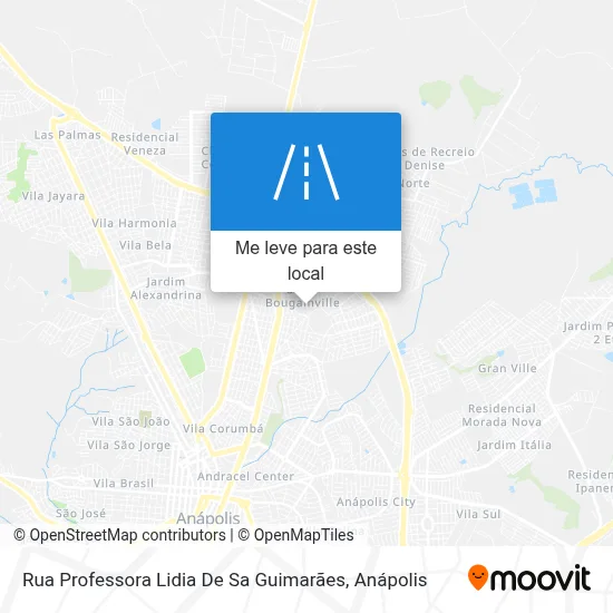 Rua Professora Lidia De Sa Guimarães mapa
