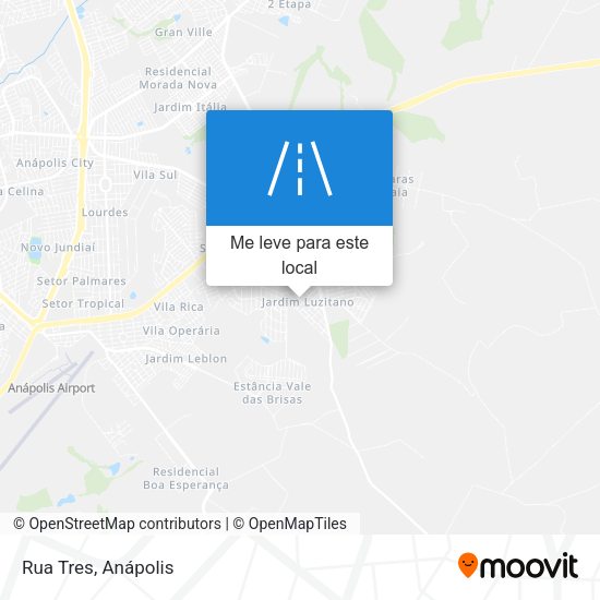 Rua Tres mapa