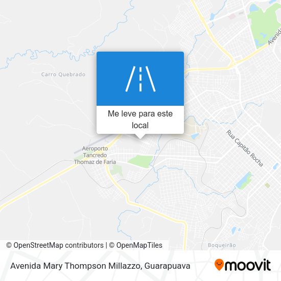 Avenida Mary Thompson Millazzo mapa
