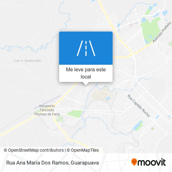 Rua Ana Maria Dos Ramos mapa