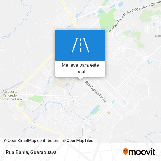 Rua Bahia mapa