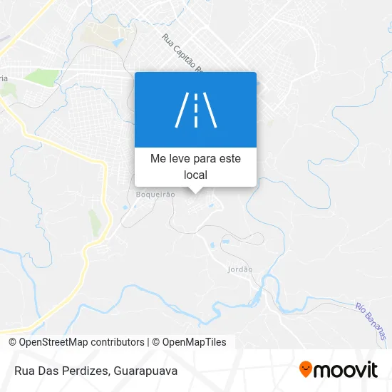 Rua Das Perdizes mapa