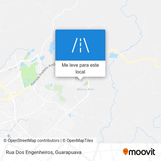 Rua Dos Engenheiros mapa