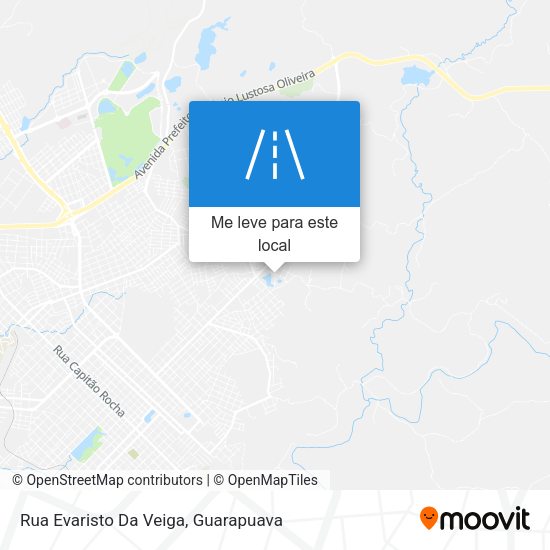 Rua Evaristo Da Veiga mapa