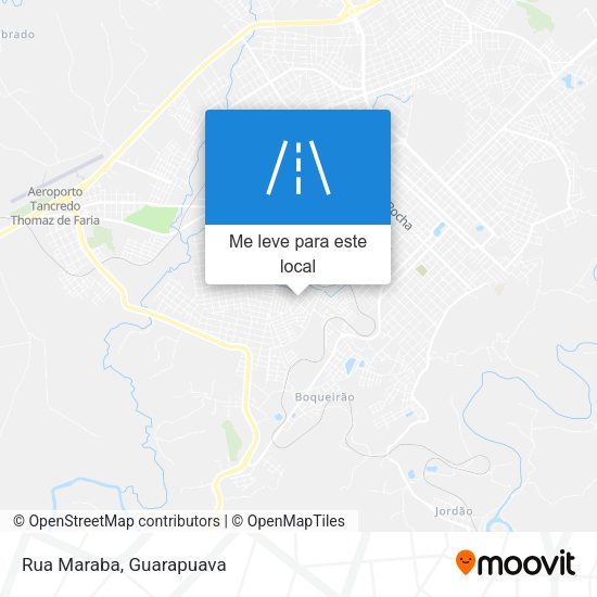 Rua Maraba mapa