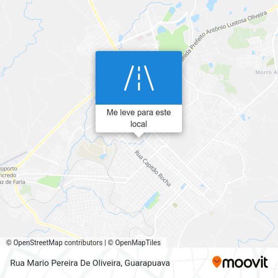 Rua Mario Pereira De Oliveira mapa