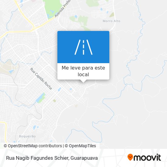 Rua Nagib Fagundes Schier mapa