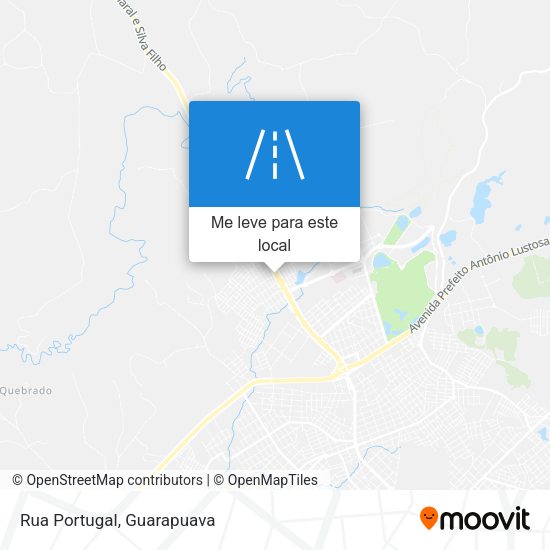 Rua Portugal mapa