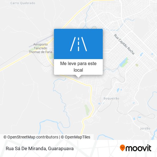 Rua Sá De Miranda mapa