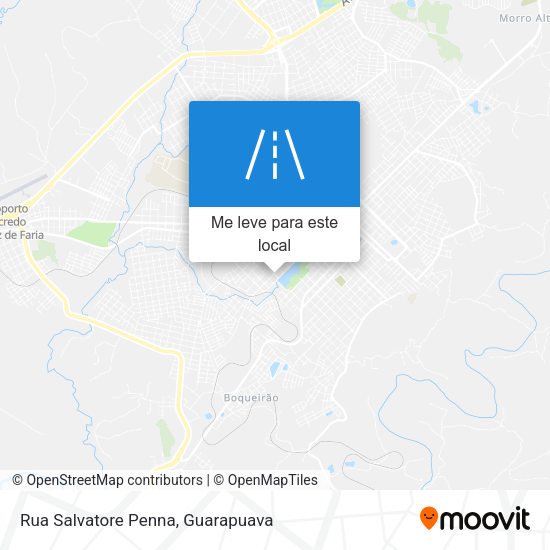Rua Salvatore Penna mapa