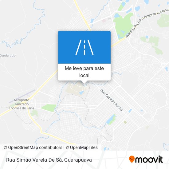 Rua Simão Varela De Sá mapa