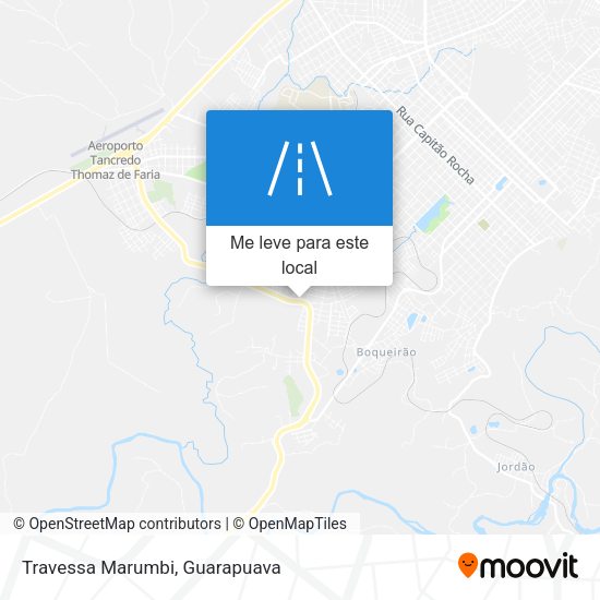 Travessa Marumbi mapa
