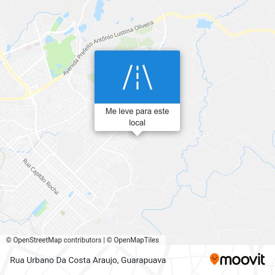 Rua Urbano Da Costa Araujo mapa