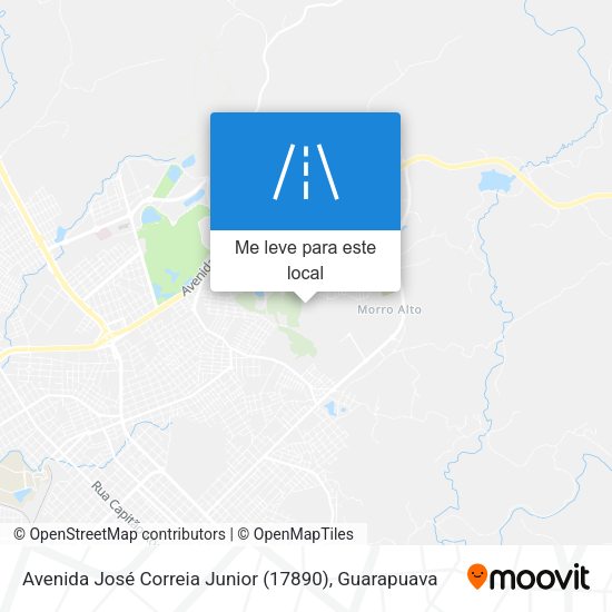 Avenida José Correia Junior (17890) mapa