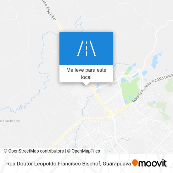 Rua Doutor Leopoldo Francisco Bischof mapa