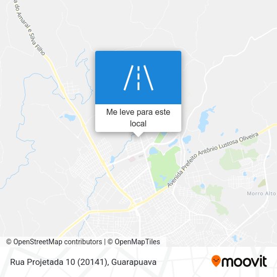 Rua Projetada 10 (20141) mapa