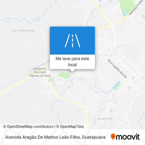 Avenida Aragão De Mattos Leão Filho mapa