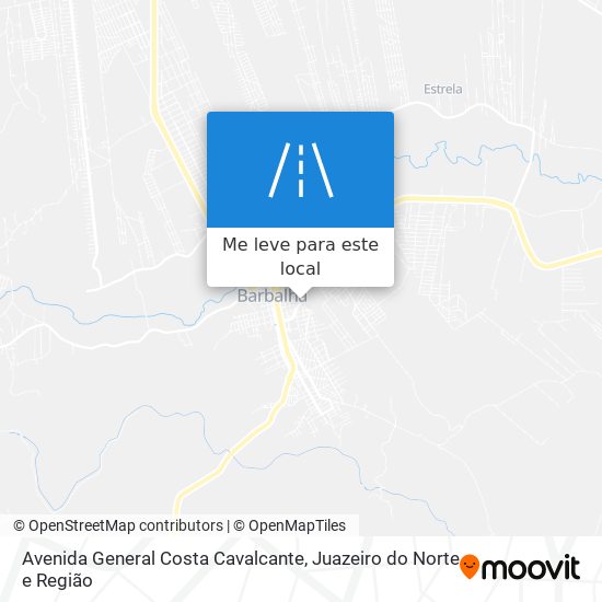 Avenida General Costa Cavalcante mapa