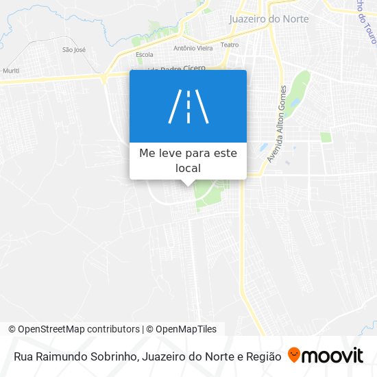 Rua Raimundo Sobrinho mapa