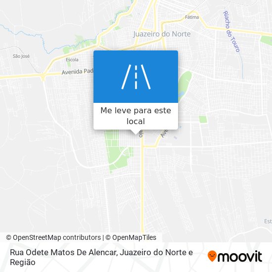 Rua Odete Matos De Alencar mapa