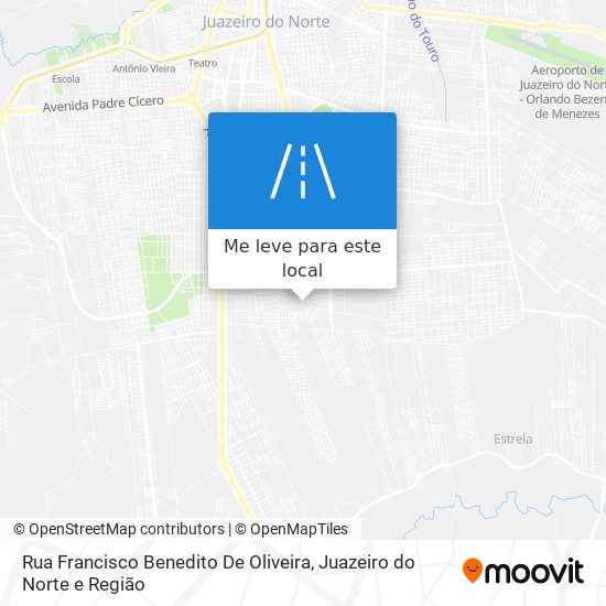 Rua Francisco Benedito De Oliveira mapa