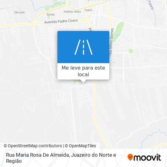 Rua Maria Rosa De Almeida mapa