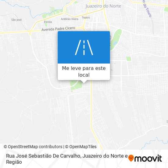 Rua José Sebastião De Carvalho mapa