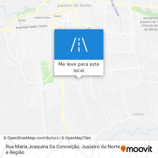 Rua Maria Joaquina Da Conceição mapa