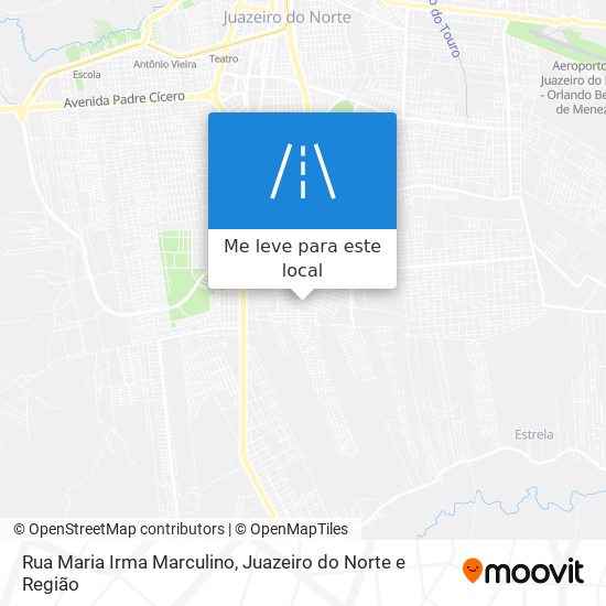 Rua Maria Irma Marculino mapa
