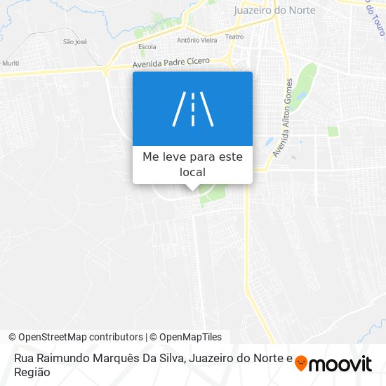 Rua Raimundo Marquês Da Silva mapa