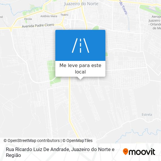 Rua Ricardo Luiz De Andrade mapa