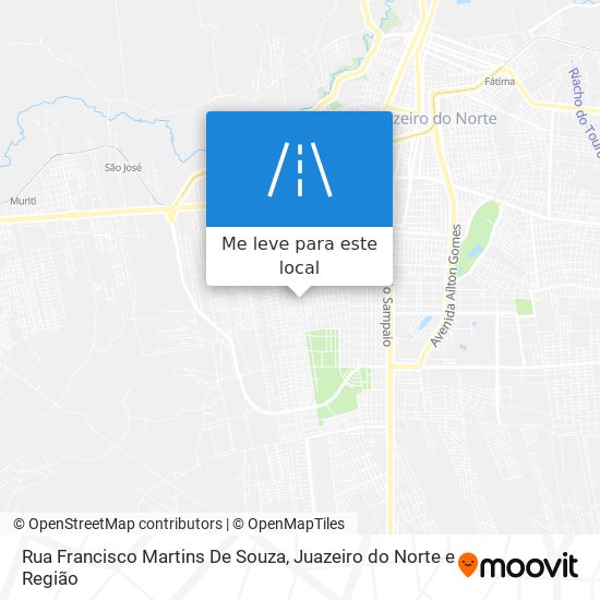Rua Francisco Martins De Souza mapa