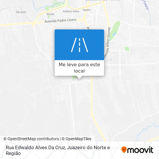 Rua Edwaldo Alves Da Cruz mapa