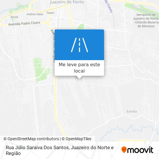 Rua Júlio Saraiva Dos Santos mapa