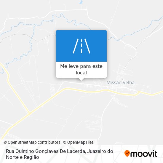 Rua Quintino Gonçlaves De Lacerda mapa