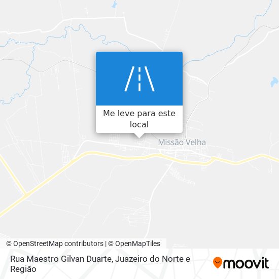 Rua Maestro Gilvan Duarte mapa