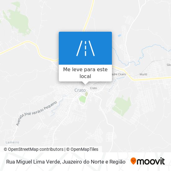 Rua Miguel Lima Verde mapa