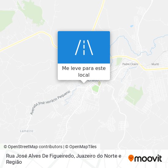Rua José Alves De Figueiredo mapa