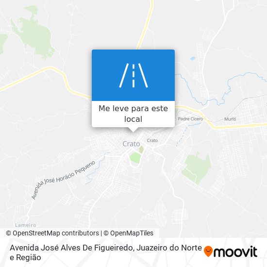 Avenida José Alves De Figueiredo mapa