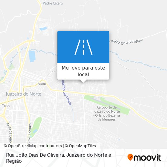 Rua João Dias De Oliveira mapa