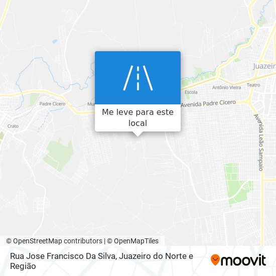 Rua Jose Francisco Da Silva mapa
