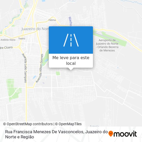 Rua Francisca Menezes De Vasconcelos mapa